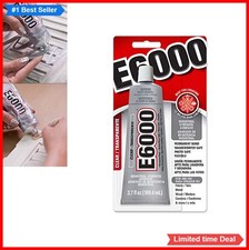 Craft Adhesive 3.7 oz Clear Industrial Strength Glue for Glass Wood Metal