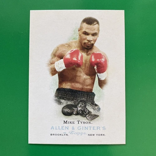 Mike Tyson 2006 Allen & Ginter's World Champions Heavyweight Boxing SP Card #301