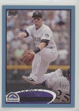 2012 Topps Wal-Mart Blue Border Troy Tulowitzki #140 fm0