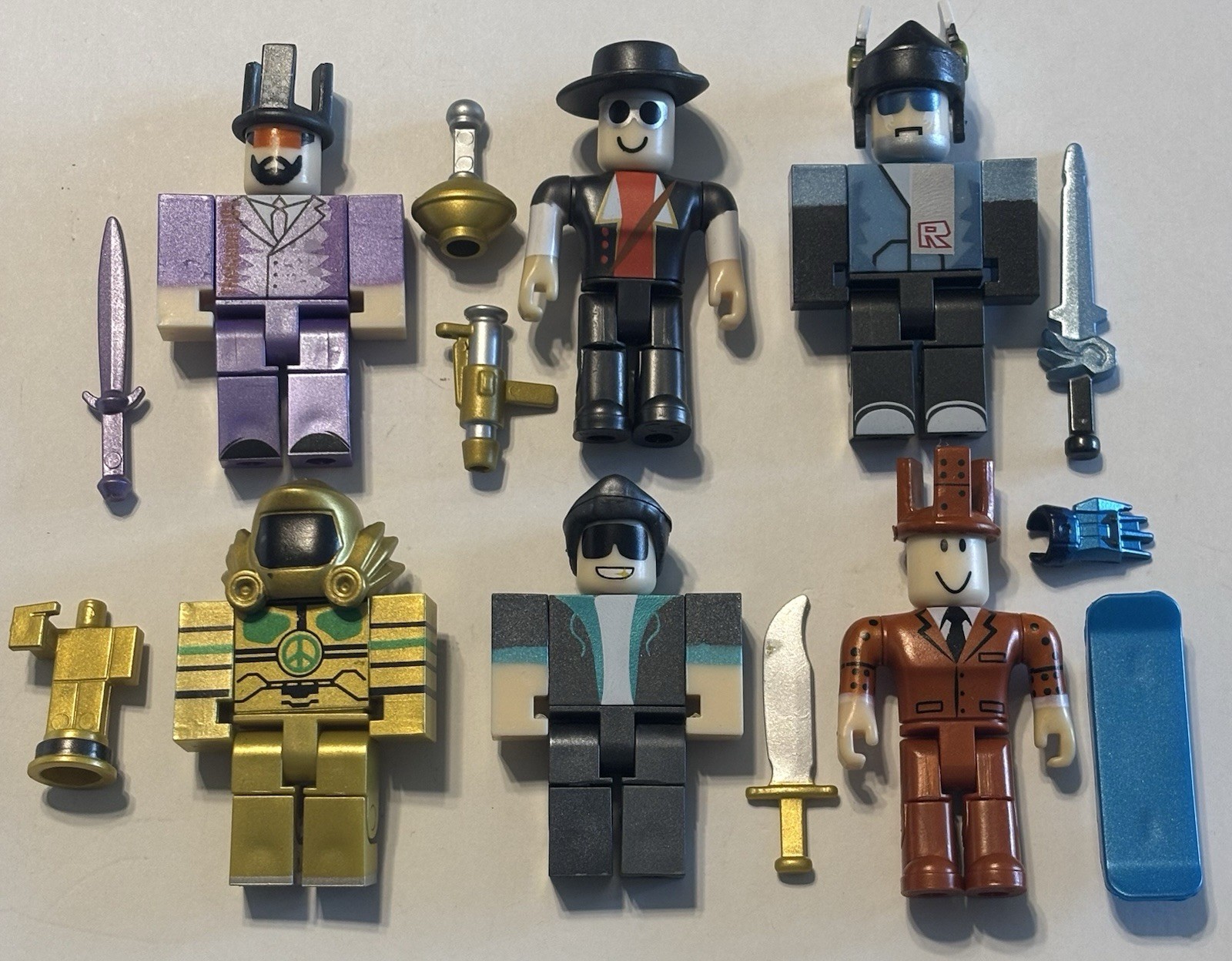 Lot Of 6 Legends  Collection Figures Only No Codes New Plays