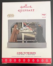 2017 Hallmark Keepsake Ornament Star Wars A DUEL TO THE DEATH MIMB