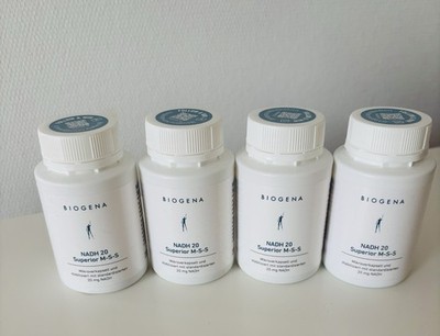 Spare 10% im 4er Set Biogena NADH Superior M-S-S 20mg Kapseln Nahrungsergänzung