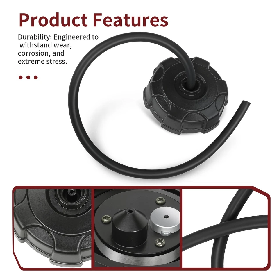 Fuel Tank Cap 51048-1133 For KAWASAKI Prairie360 300 Bayou300 250 - Image 4 of 4