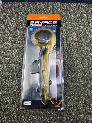 Savage Gear 1585972 Real EEL Jig 12'' 5-1/3oz Sinking Olive Brown Pearl