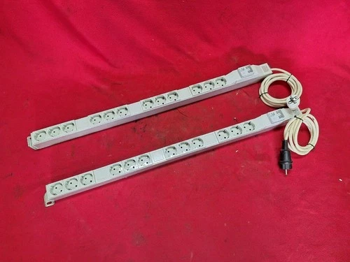 2 × PGEP Pulti Steckdosenleiste 12 fach