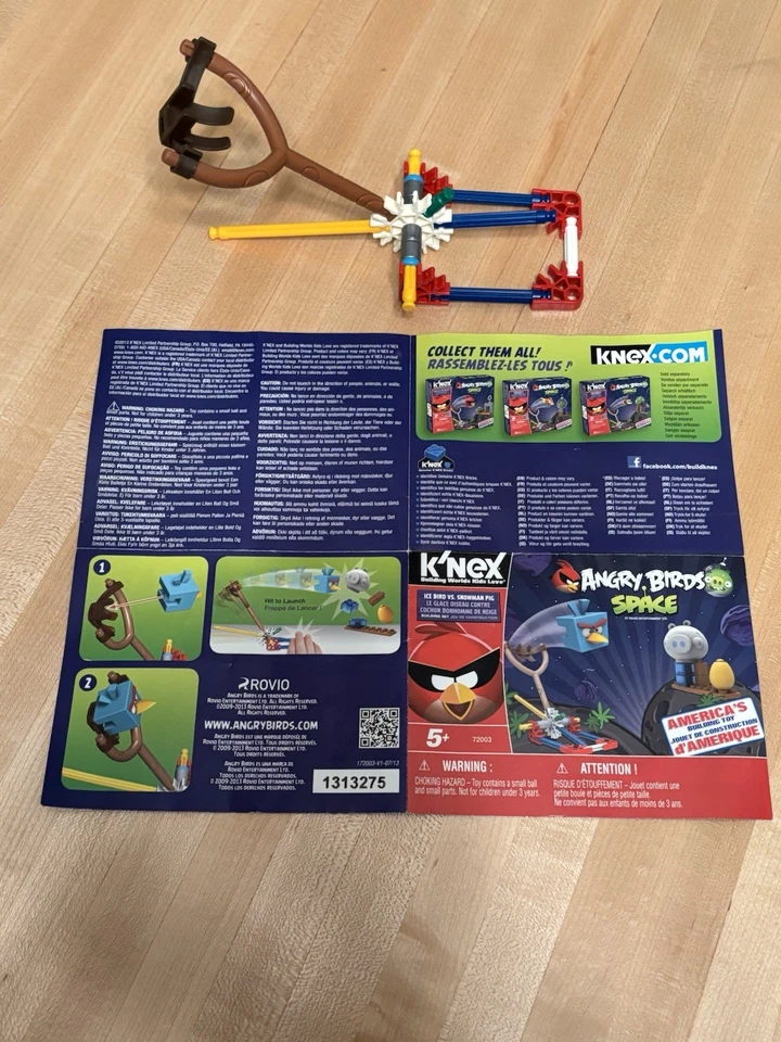 K'Nex Angry Birds Space Super Red vs Small Minion Pig 72003 替换零件 — 第 3/3 张图片