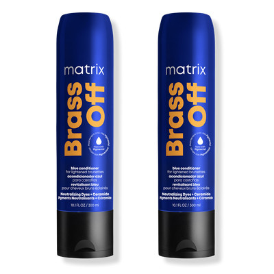 2 Pack - 10.1 oz - Matrix - Brass Off Blue Pigmented Conditioner |11064