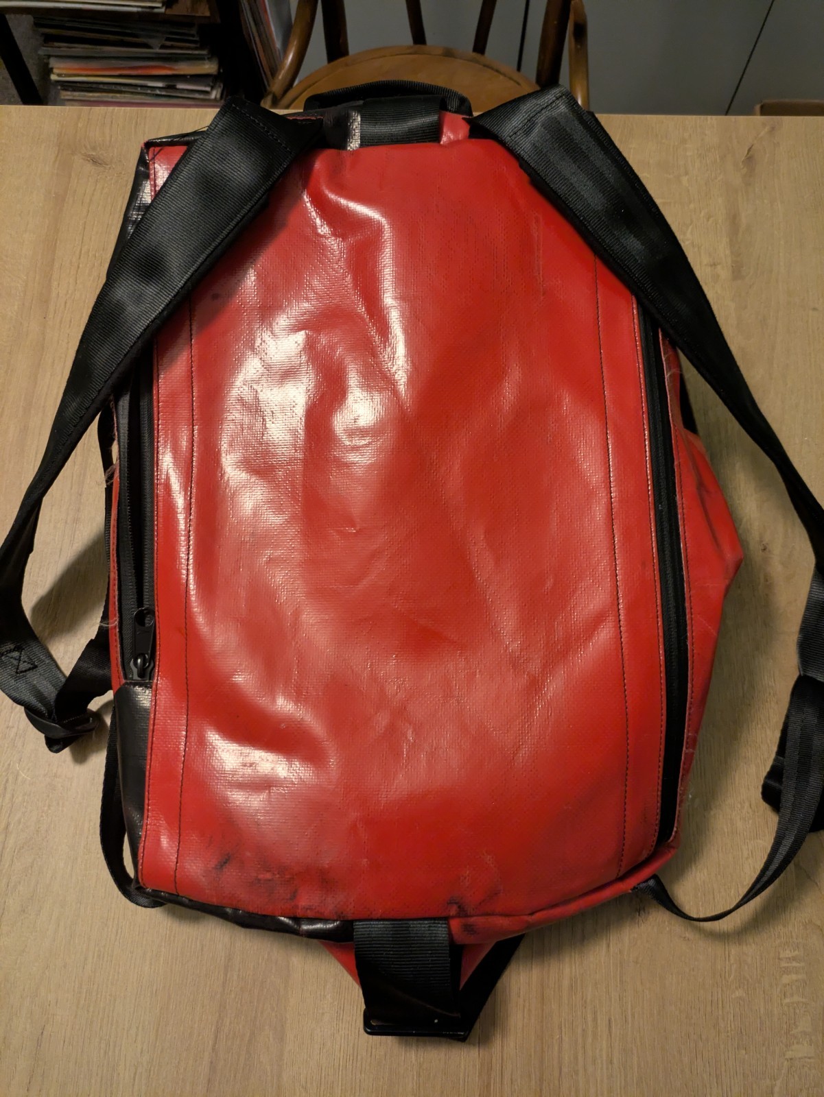 FREITAG F511 Skipper - unique Swiss handmade backpack using used truck tarpaulin image 2