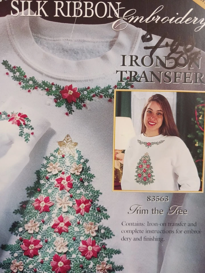 Lote de 5 libros de patrones de bordado de cinta para adornar ropa y artículos secos  Foto 2 de 4