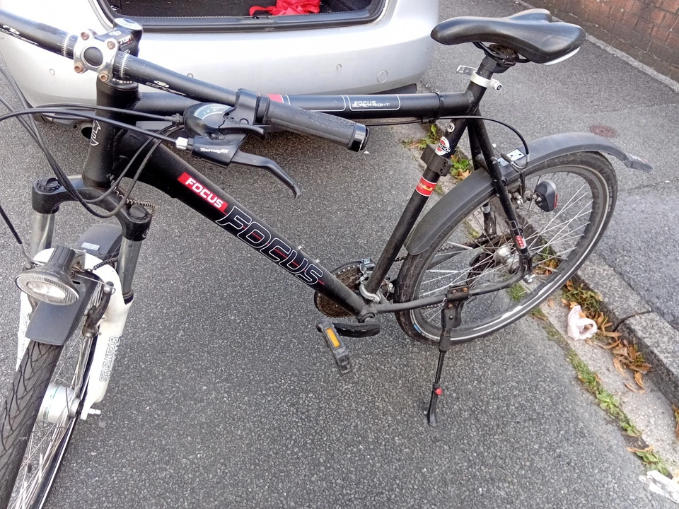 Focus xxL Rahmen 26 Zoll Cross MTB gangschaltung Garagenrad Top Zustand Schwa. - Bild 2 von 4