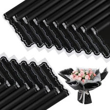 20 Sheets Flower Wrapping Paper - Waterproof Floral Bouquet Wrapping Paper, Flor