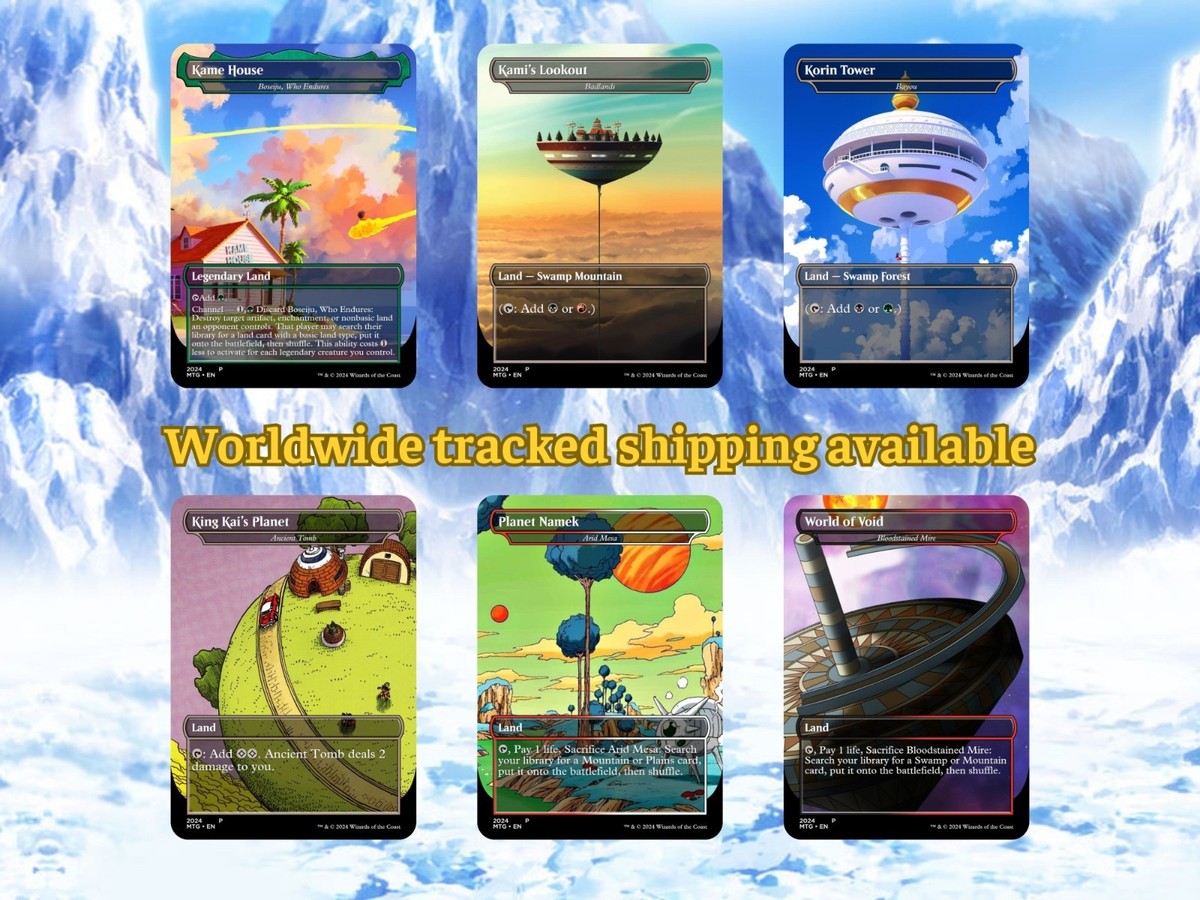 MTG Commander – Dragon Ball-Inspired – 100 Cards + Bonus-Without