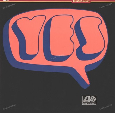 Yes - Yes (Rock Archiv) GER LP 1982 (VG+) Vinyl - Atlantic ATL 50 870 ''