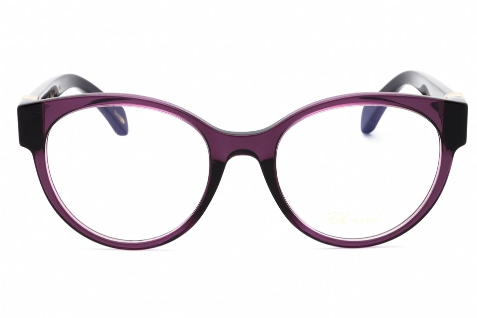 Óculos CHOPARD VCH350S 096Z armação transparente violeta 53mm - Imagem 4 de 4
