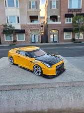 200mm 1/10 Custom Paint R35GTR 4Tec2 FZ2D2 HPI DC10 YD2 MST TT02 Drift Body Only
