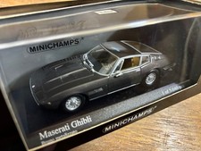 1/43 Minichamps Maserati Ghibli 1966 Grey PMA 487236