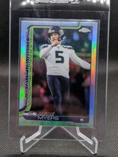 2025 Topps Chrome Football Jason Myers Refractor