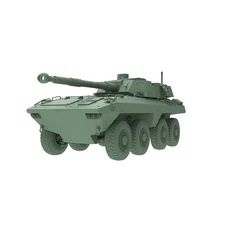 SSMODEL SS72980 1/72 Military Model Kit Czech Republic ZUBR PSP Tank Destroyer