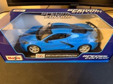 1/18 Maisto Corvette Blue