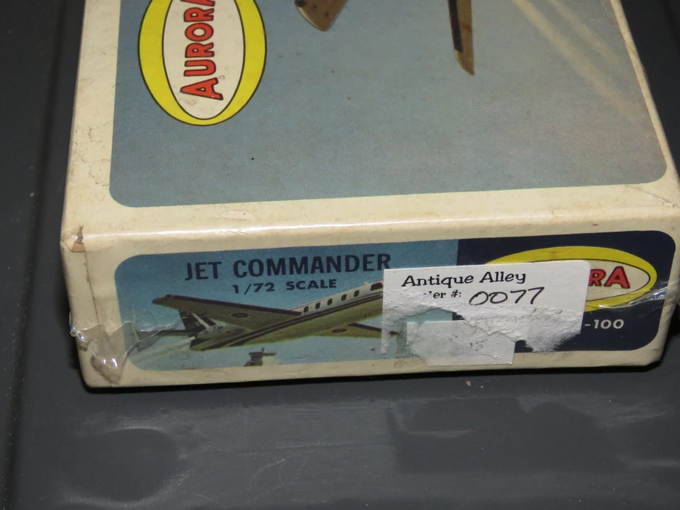 Vintage Aurora Aero Jet Commander 1:72 Scale Model Kit New/Sealed - Image 3 of 4