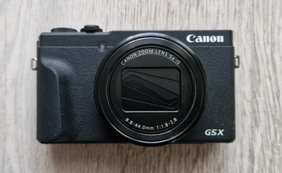 Canon PowerShot G5 X Mark II Compact schwarz 5x optischer Zoom f/1.8-2.8