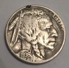 1936 FULL HORN & FULL  DATE  NICE ORIGINAL   BUFFALO NICKEL 5¢  🇺🇸     BN808