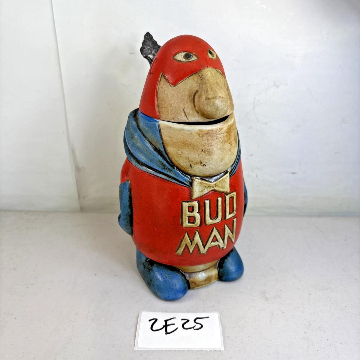 Budman Stein In Collectible Budweiser Beer Glasses for sale | eBay