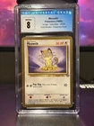 1999 POKEMON JUNGLE PROMO FRUIT ROLL PROMO #56 MEOWTH-GOLD BORDER CGC 8 RARE!