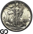 1945 Walking Liberty Half Dollar, Choice BU++