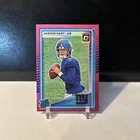Jaxson Dart 2025 Panini Donruss Optic Rated Rookie Pink Prizm RC
