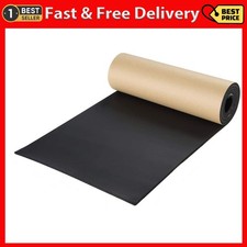 Sponge Neoprene with Adhesive Foam Rubber Sheet 1/4  Thick X 12  Wide X 54  Long