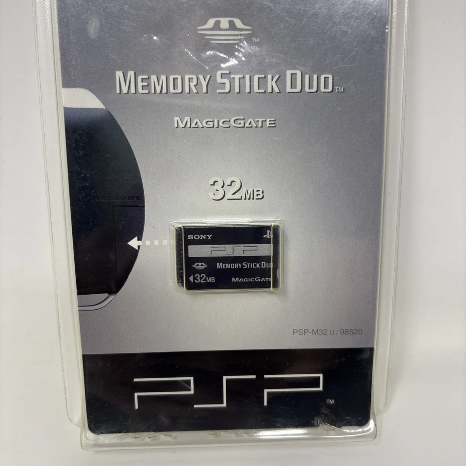 Sealed Sony PSP Memory Stick Duo 32MB MagicGate – New in Package - Image 3 of 4