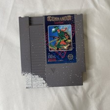 Commando - Nintendo Entertainment System 5 Screw Tested And Works