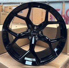 x4 20” AUDI 2023 RS6 C8 STYLE ALLOY WHEELS A5 A6 A7 A8 Q5 SQ5 Q7 SQ7 5X112 NEW