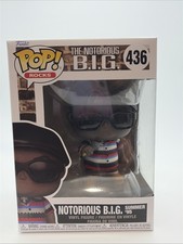 The Notorious B.I.G. Summer '95 Funko Pop! Vinyl Figure #436 With Pop Protector