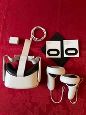 oculus quest 2 headset and controllers