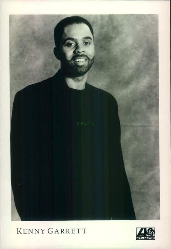 Press Photo: KENNY GARRETT 5x7 B&W