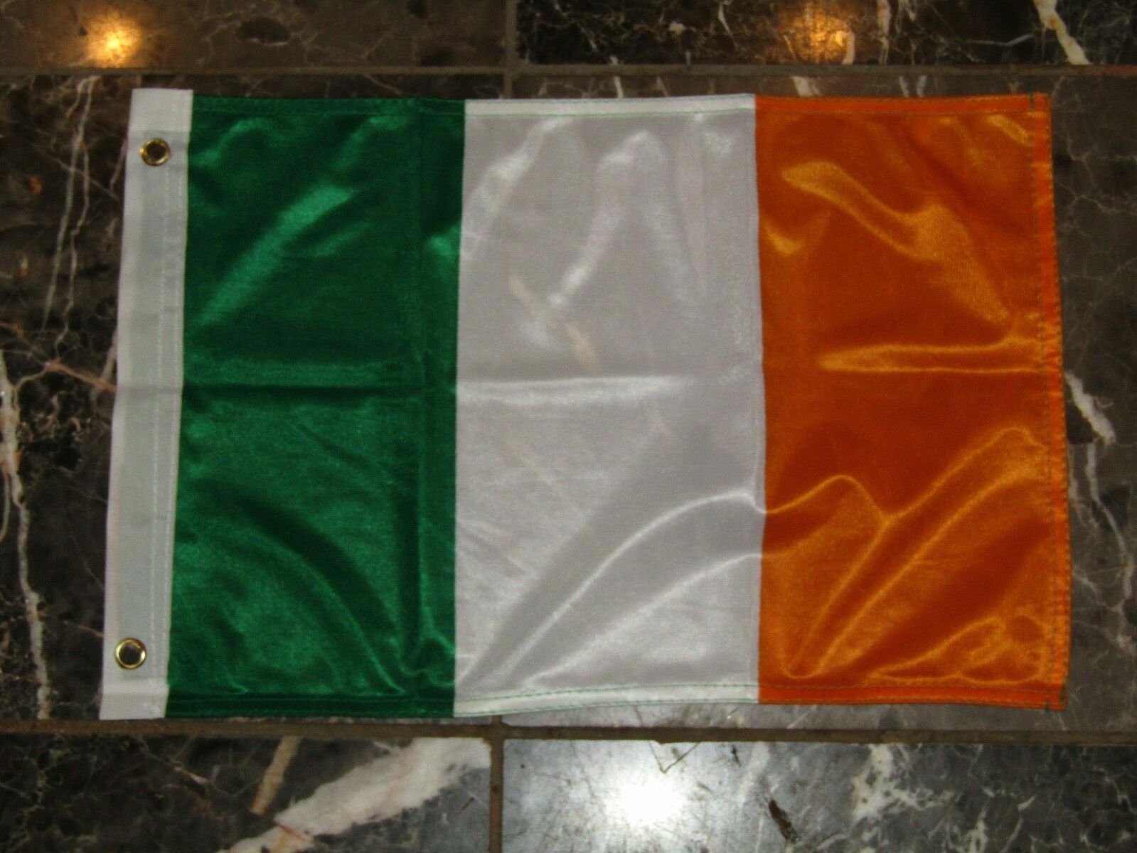 12x18 12''x18'' Ireland Irish Rough Tex Knitted Flag Banner Grommet