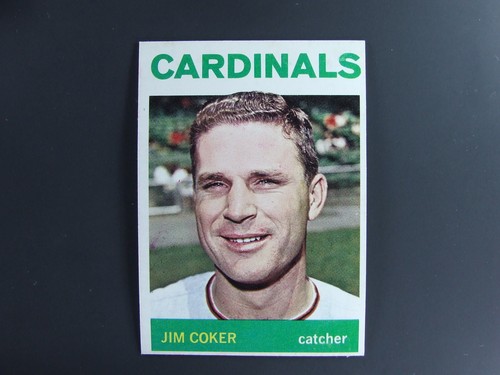 Jim Coker Jim King Jim Landis 1964 Topps Wrong Back Error