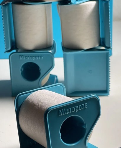 Nastro medico chirurgico carta micropori X6 3M 2"x10 yds con dispenser, 1535-2 - Foto 3 di 4