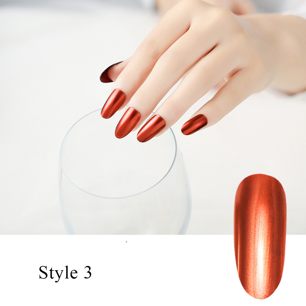 Mirror Nail Polish Mirror Effect Chrome Nail Art Polish Varnish eBay
