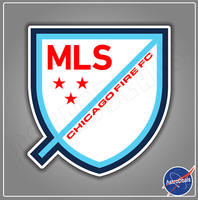 Chicago Fire FC MLS Soccer Football Logo Sticker Decal *Size: 3''-12''*