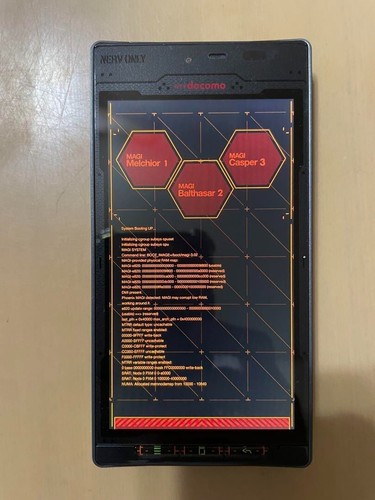 Seltenes SH-06D NERV Evangelion Smartphone AQUOS Limited Edition - Bild 2 von 7