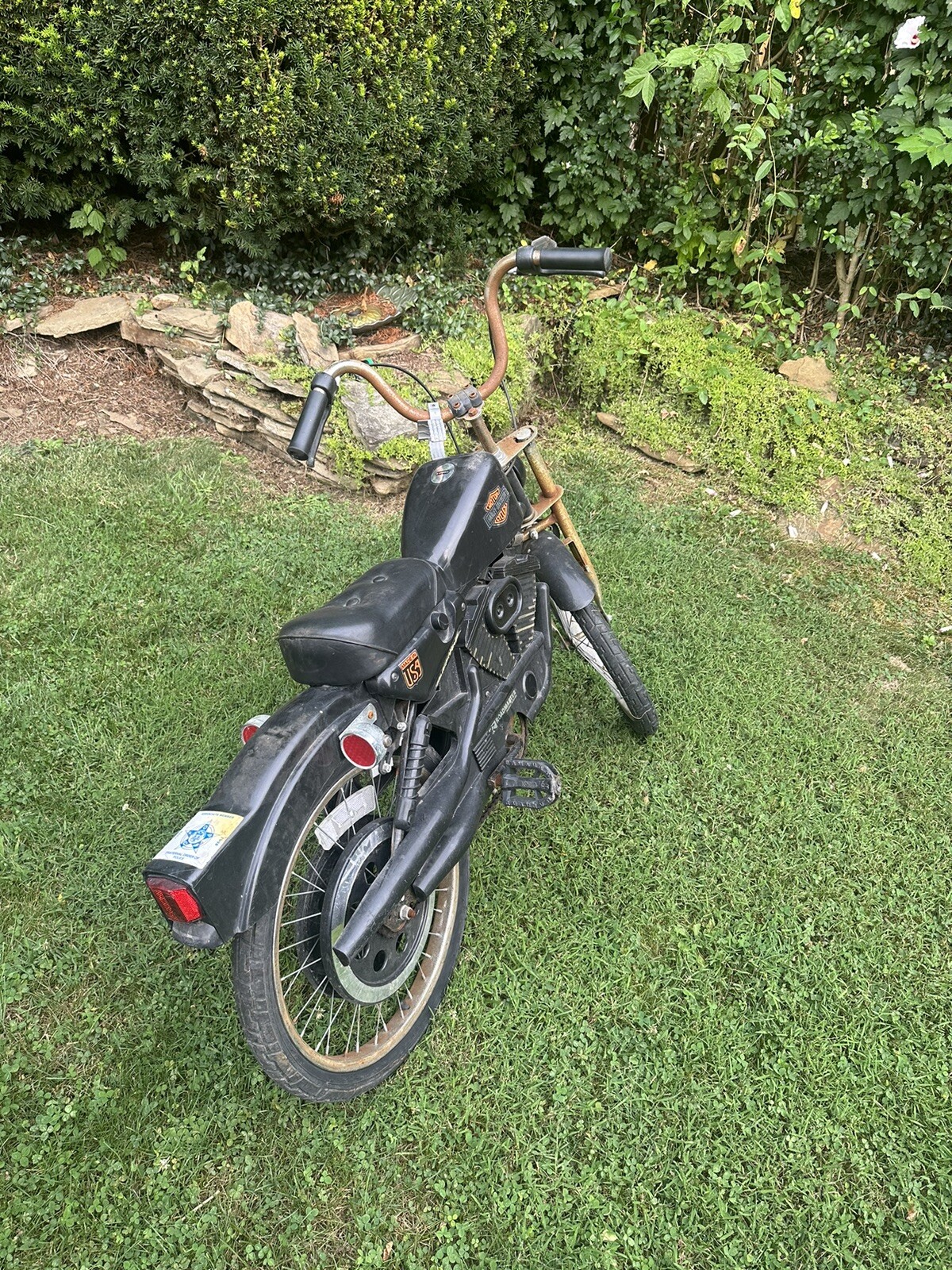 Vintage Harley Davidson Motorcycles Sportster Boys Kids Pedal Bike eBay