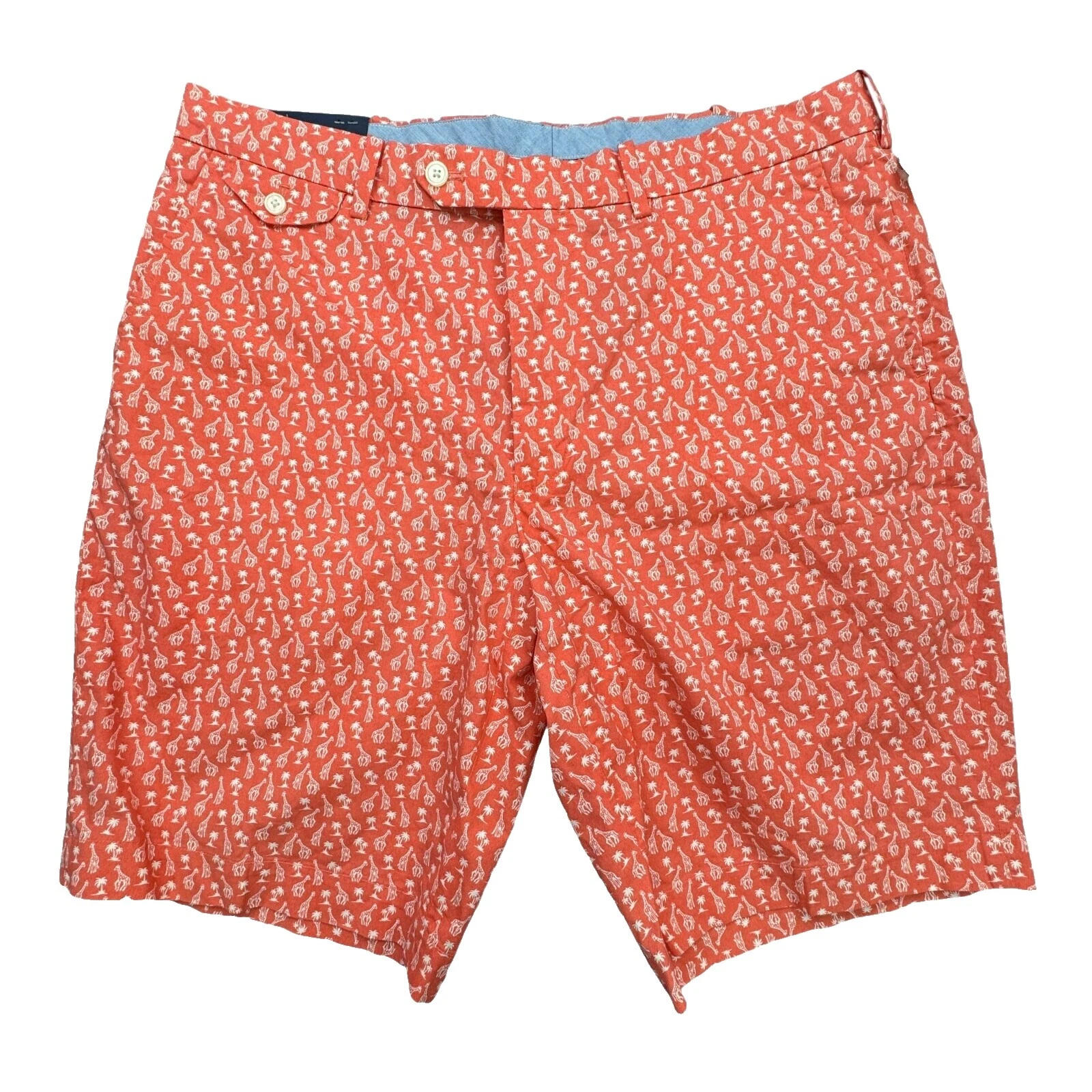 Pantalones cortos de algodón para hombre Ralph Lauren con estampado animal