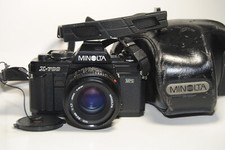 Minolta X-700 35mm SLR Film Camera w/ MD 50mm F1.7 Lens - Works