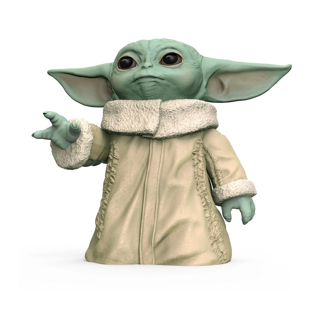 コミック・アニメ Baby Yoda Mandalorian Figure 12 Inch HASBRO STAR WARS THE MANDALORIAN THE CHILD 6 1/2-INCH BABY YODA