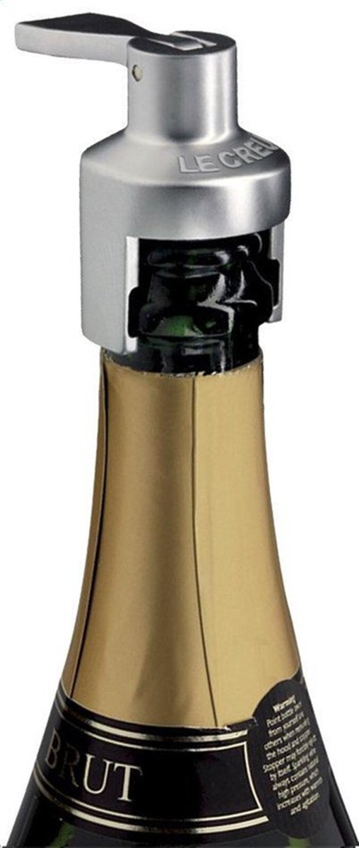 Bouchon Conservateur Champagne Le Creuset - Noir Mat | Garde L'Effervescence 48h