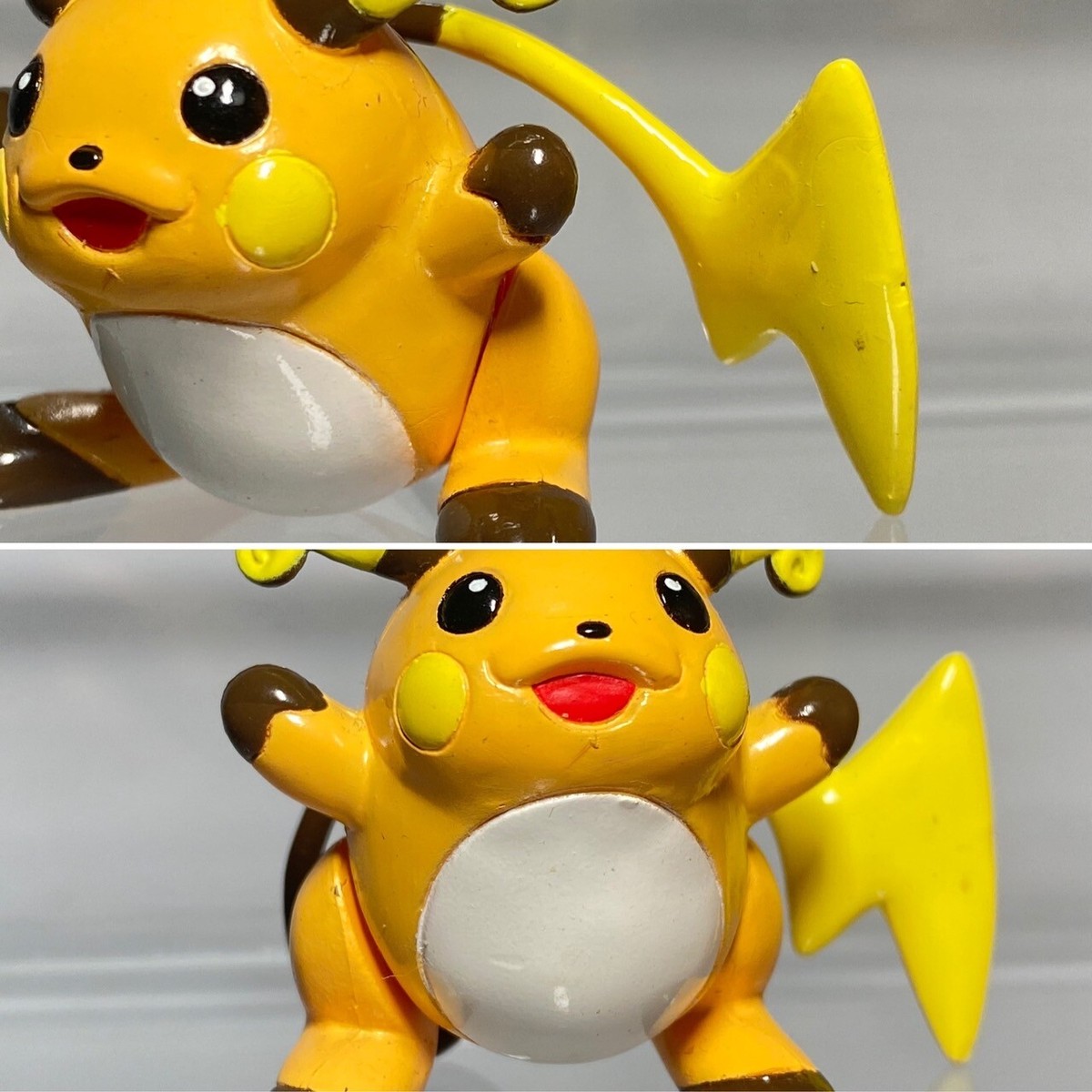 Raichu & Pikachu(2 pcs)Pokemon Monster Bandai 1998 Gashapon
