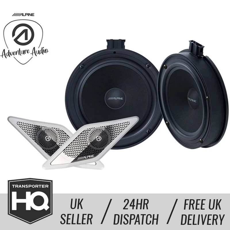 VW Crafter 2 /MAN TGE Alpine Front Speaker System Upgrade– 16.5 cm (SPC-106CRA2)